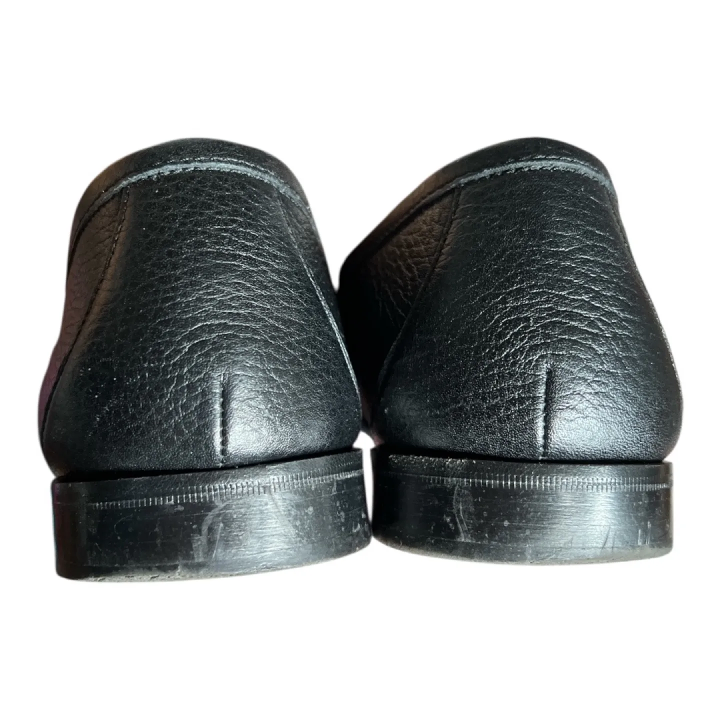 Gucci Men's Black Leather Loafers - size 9, GUC image indicator(8)