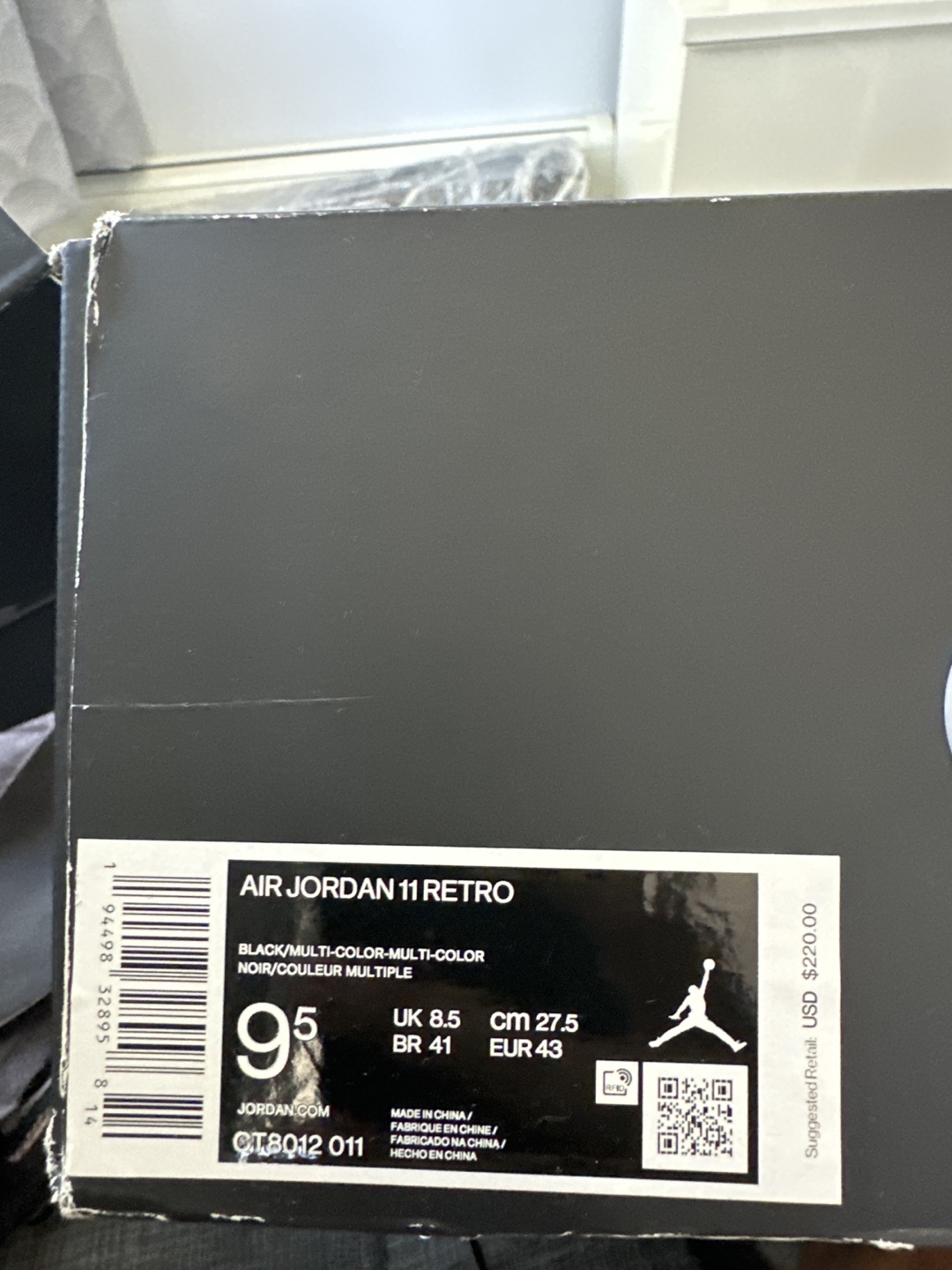 Air Jordan 11 Retro Jubilee Size 9.5 - photo 2