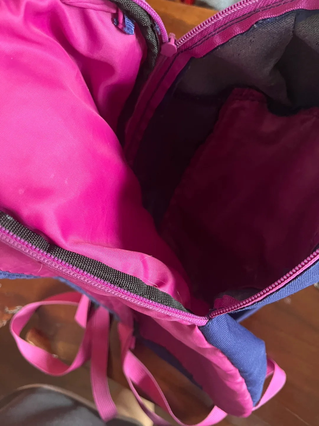 Quechua Arpenaz 10L Mini Backpack - Purple and Navy Blue image indicator(3)