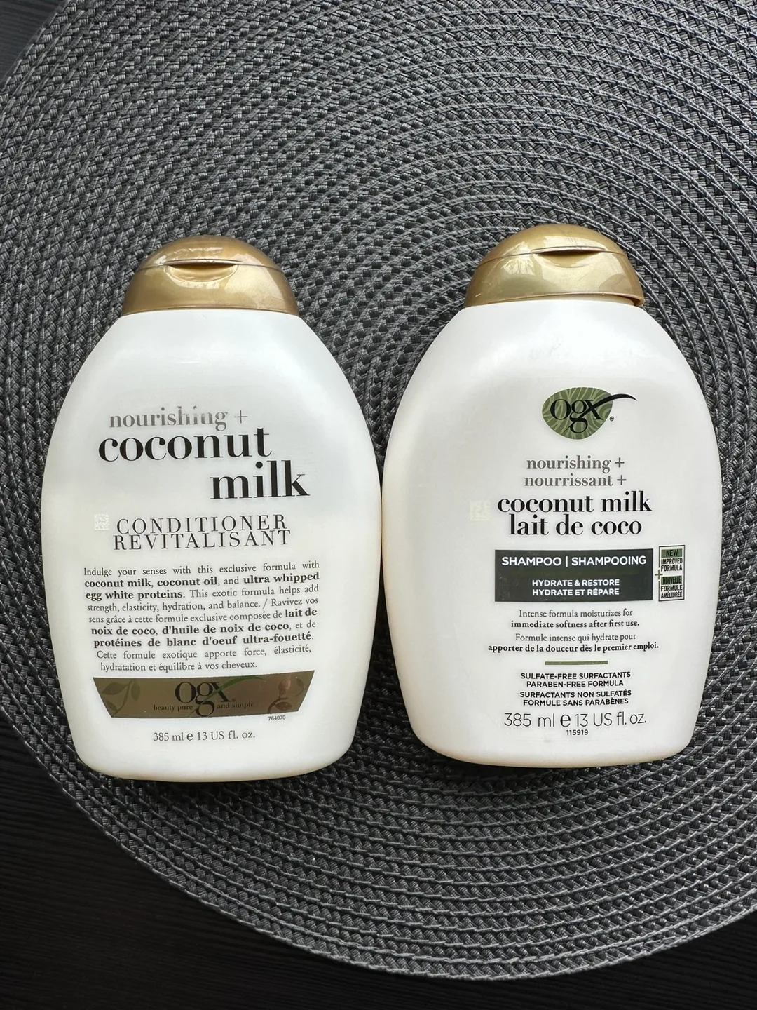 Nourishing Coconut Milk Shampoo and Conditioner Set thumbnail