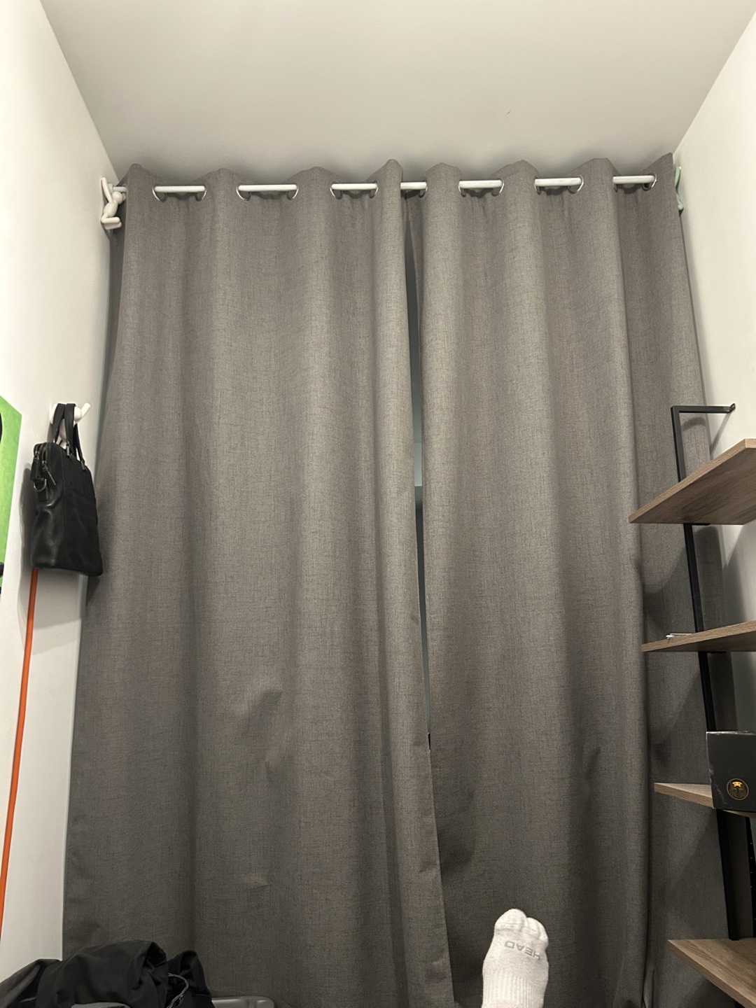 Room Divider Curtains and Rod
