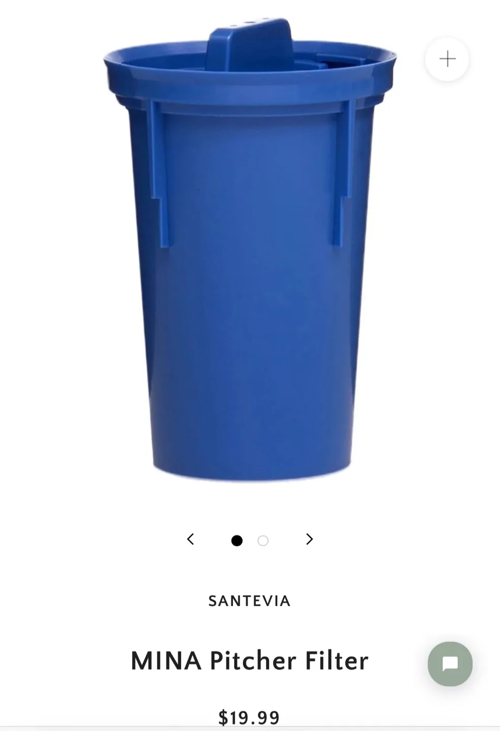 2x Santevia Mina Alkaline Pitcher Filters image indicator(3)