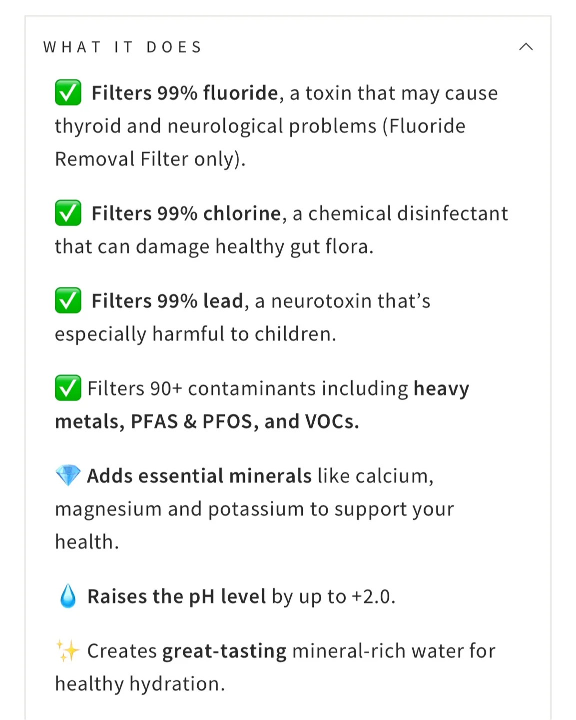 2x Santevia Mina Alkaline Pitcher Filters image indicator(7)
