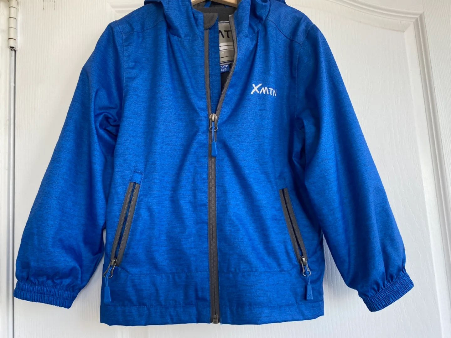 Kids' Spring/Fall Blue Zip-Up Jacket Size 4/5 🏒 image indicator(2)