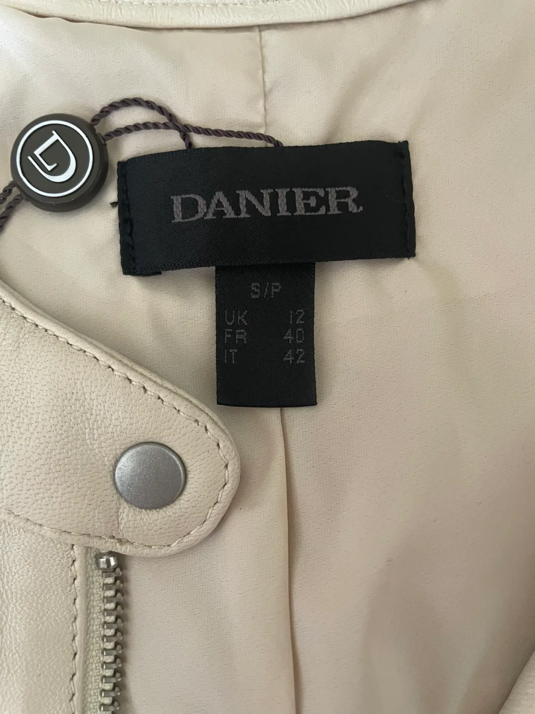 Danier Leather Jacket - Size 12 image indicator(5)