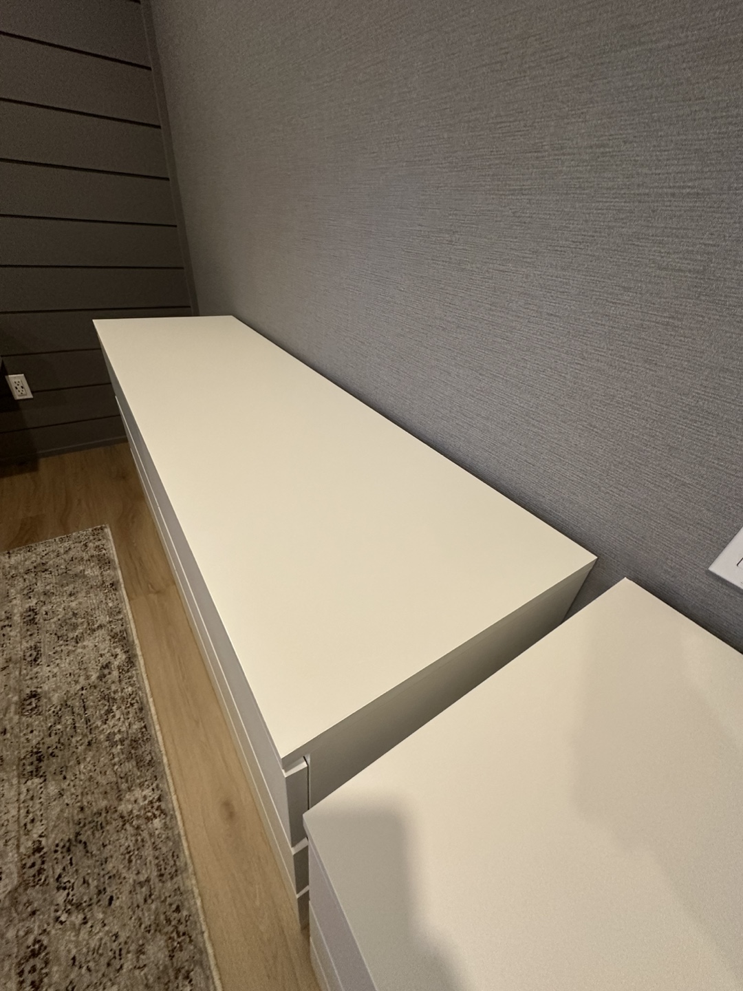 Pair of IKEA MALM Dressers - White - photo 4