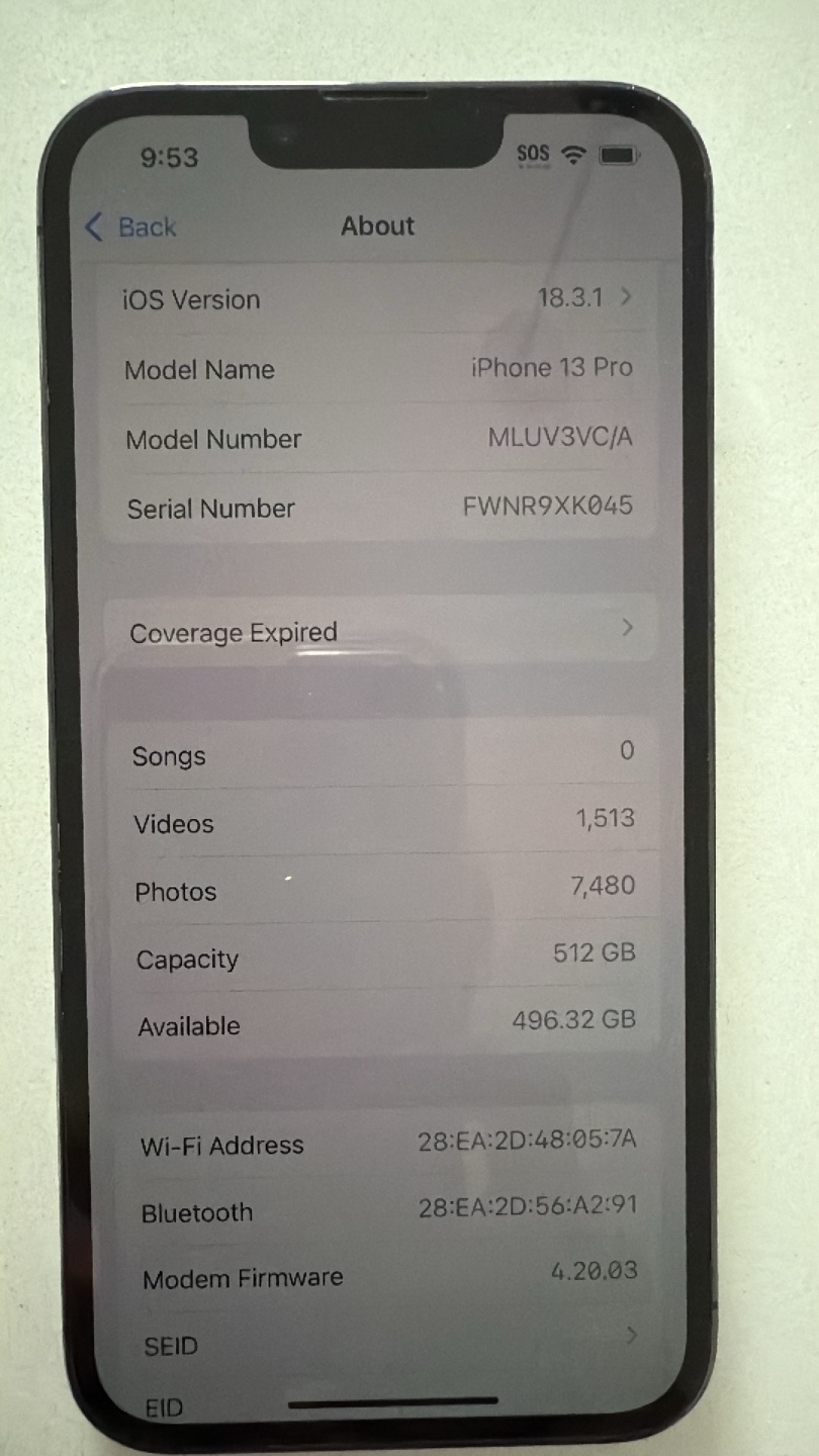 iPhone 13 Pro - 512 GB - Graphite - photo 5