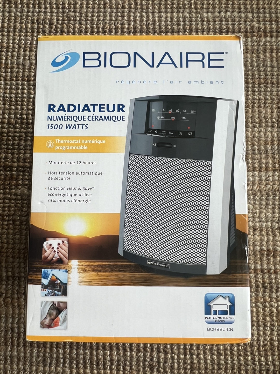 Bionaire Digital Ceramic Heater 1500 Watts - photo 3