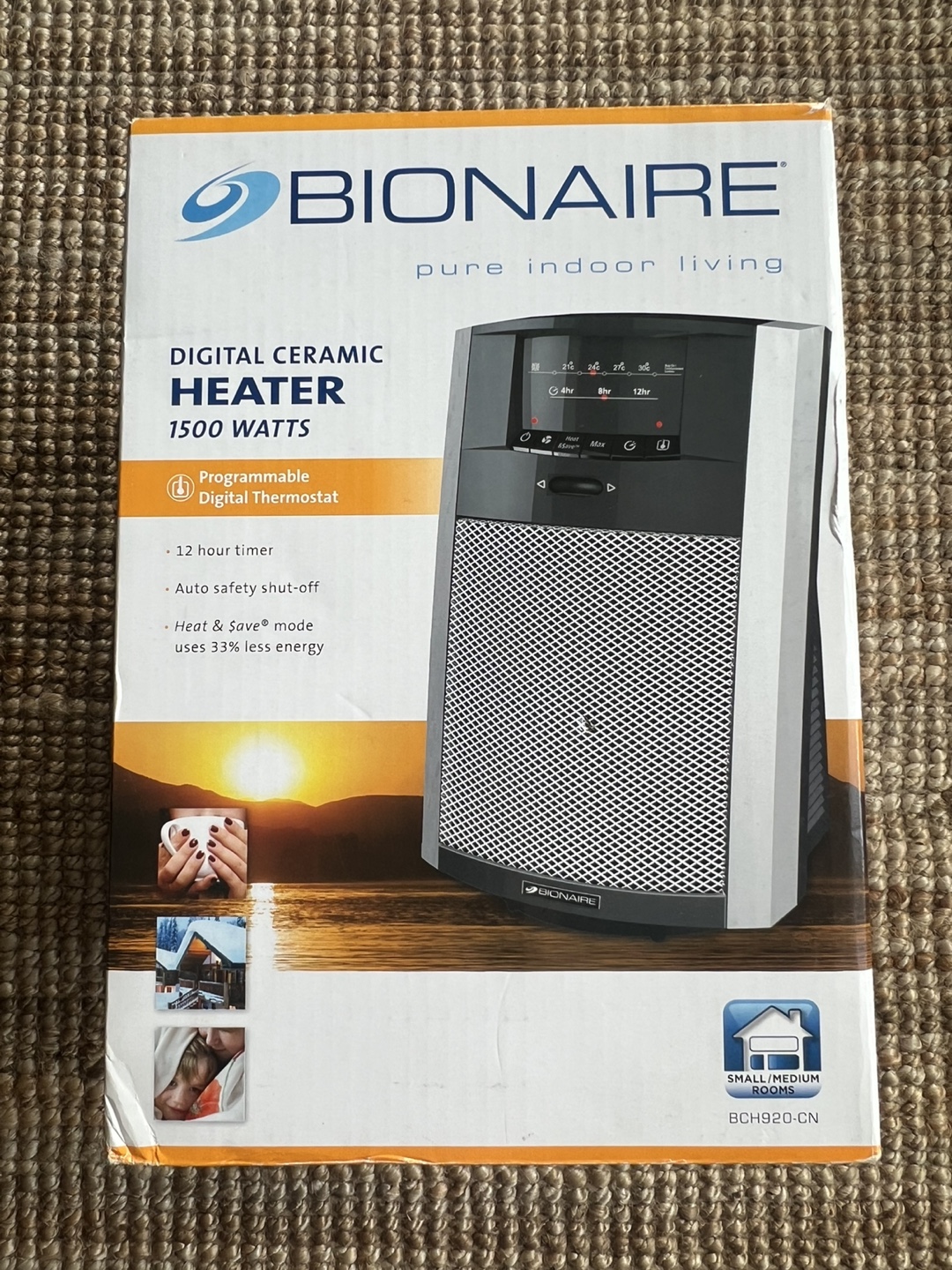 Bionaire Digital Ceramic Heater 1500 Watts