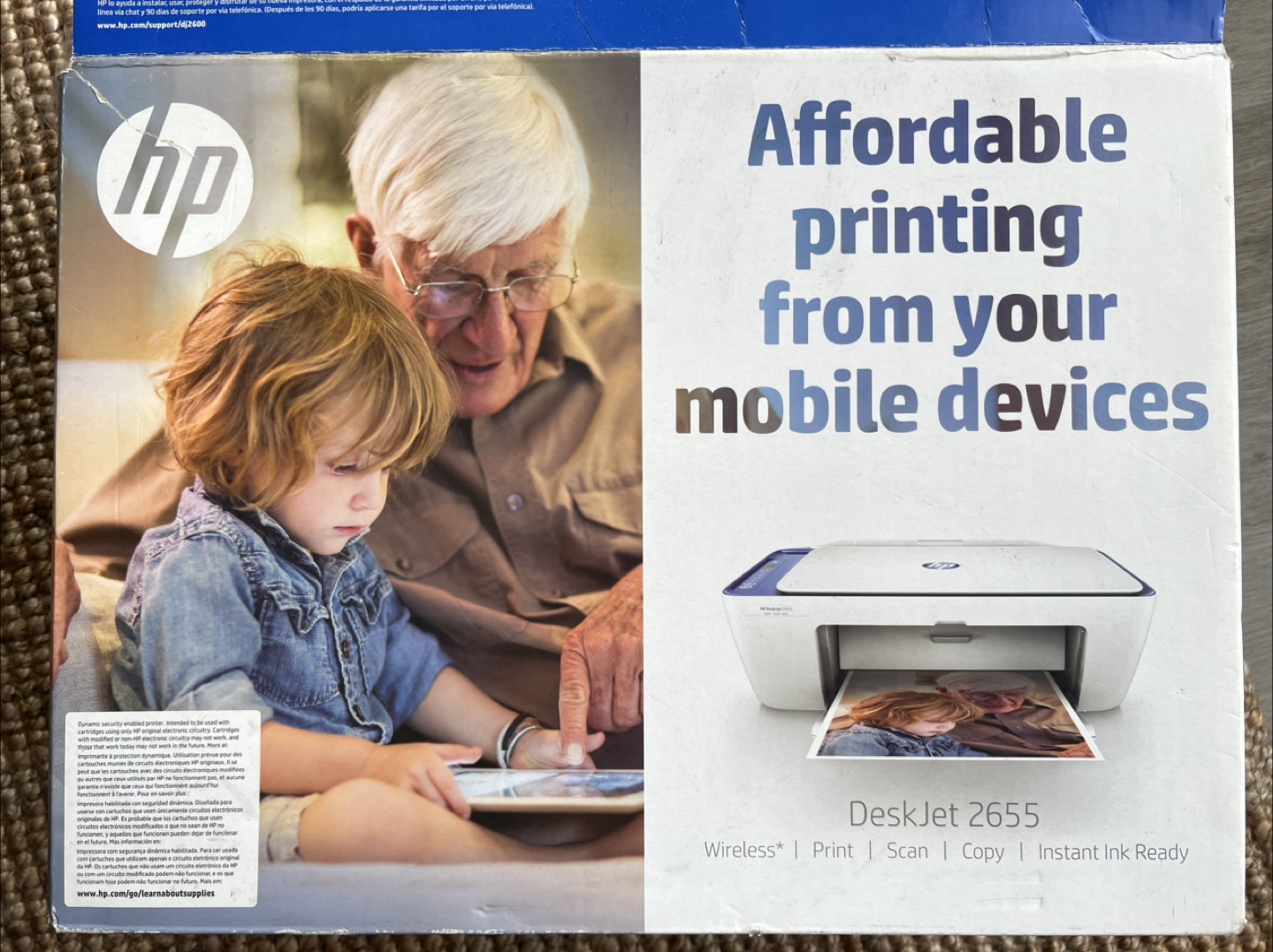 HP DeskJet 2655 Wireless All-in-One Printer