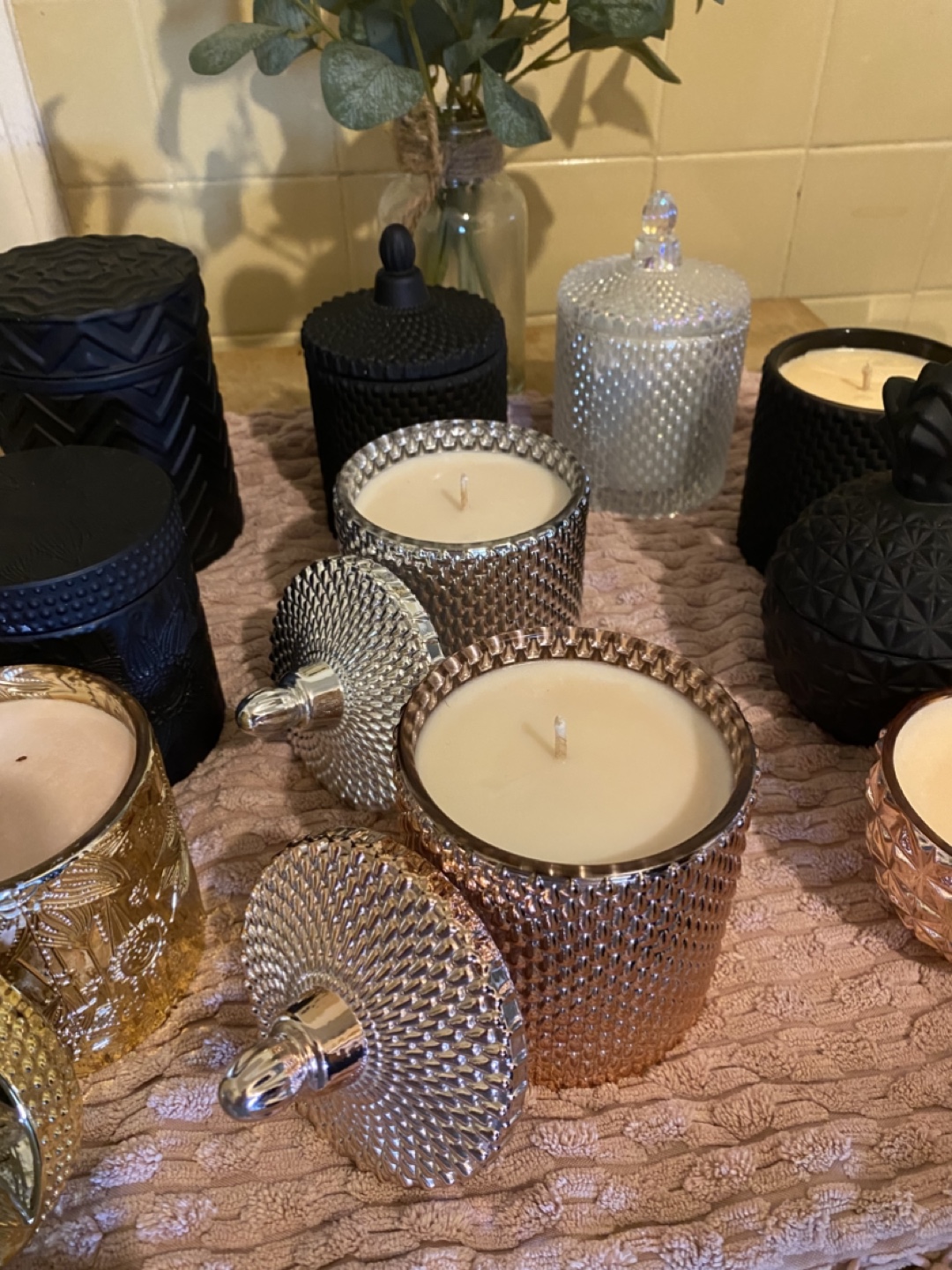 Luxury Scented Candles - Various Styles and Colors