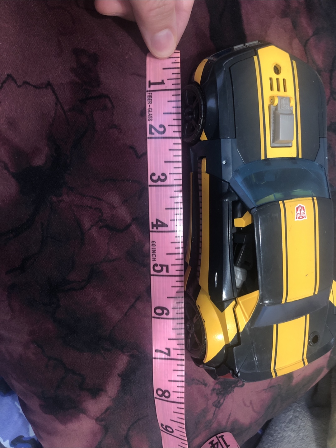 🏒 Transformers Bumblebee Camaro Toy Car - photo 2