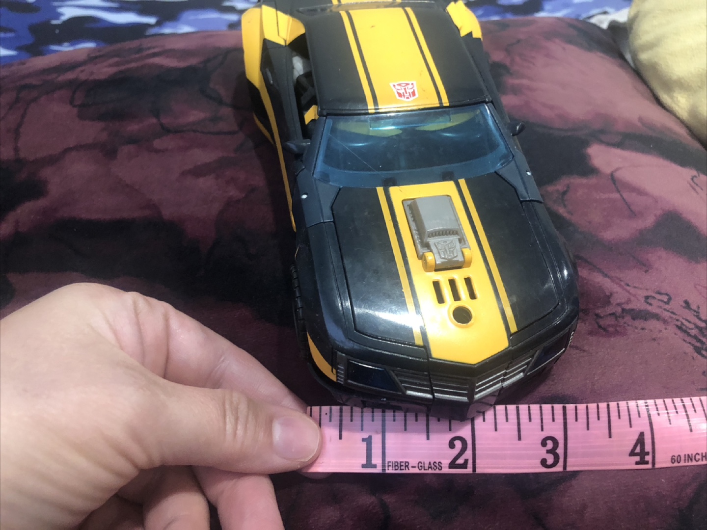 🏒 Transformers Bumblebee Camaro Toy Car - photo 3