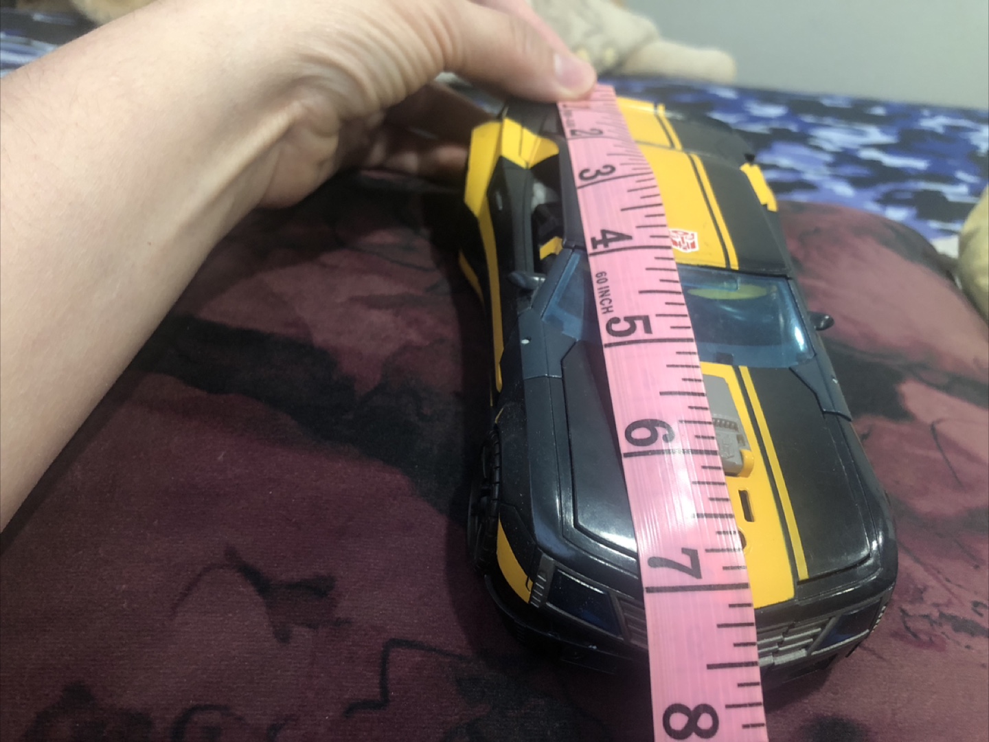 🏒 Transformers Bumblebee Camaro Toy Car - photo 5