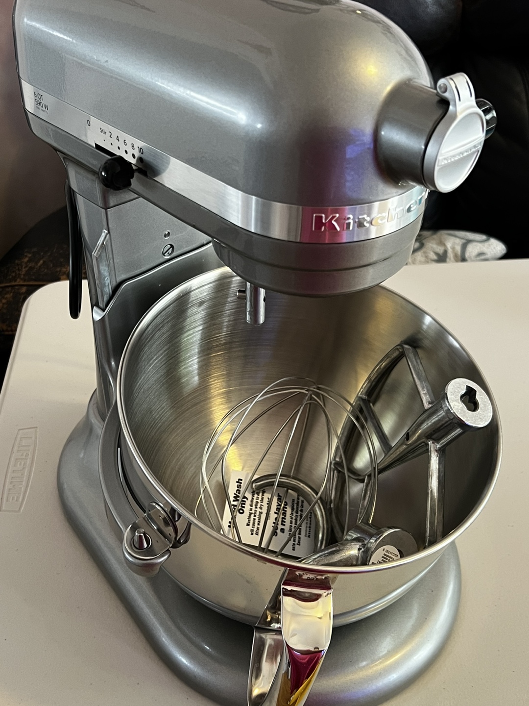 6QT Bowl lift KitchenAid Stand Mixer - Silver - photo 4