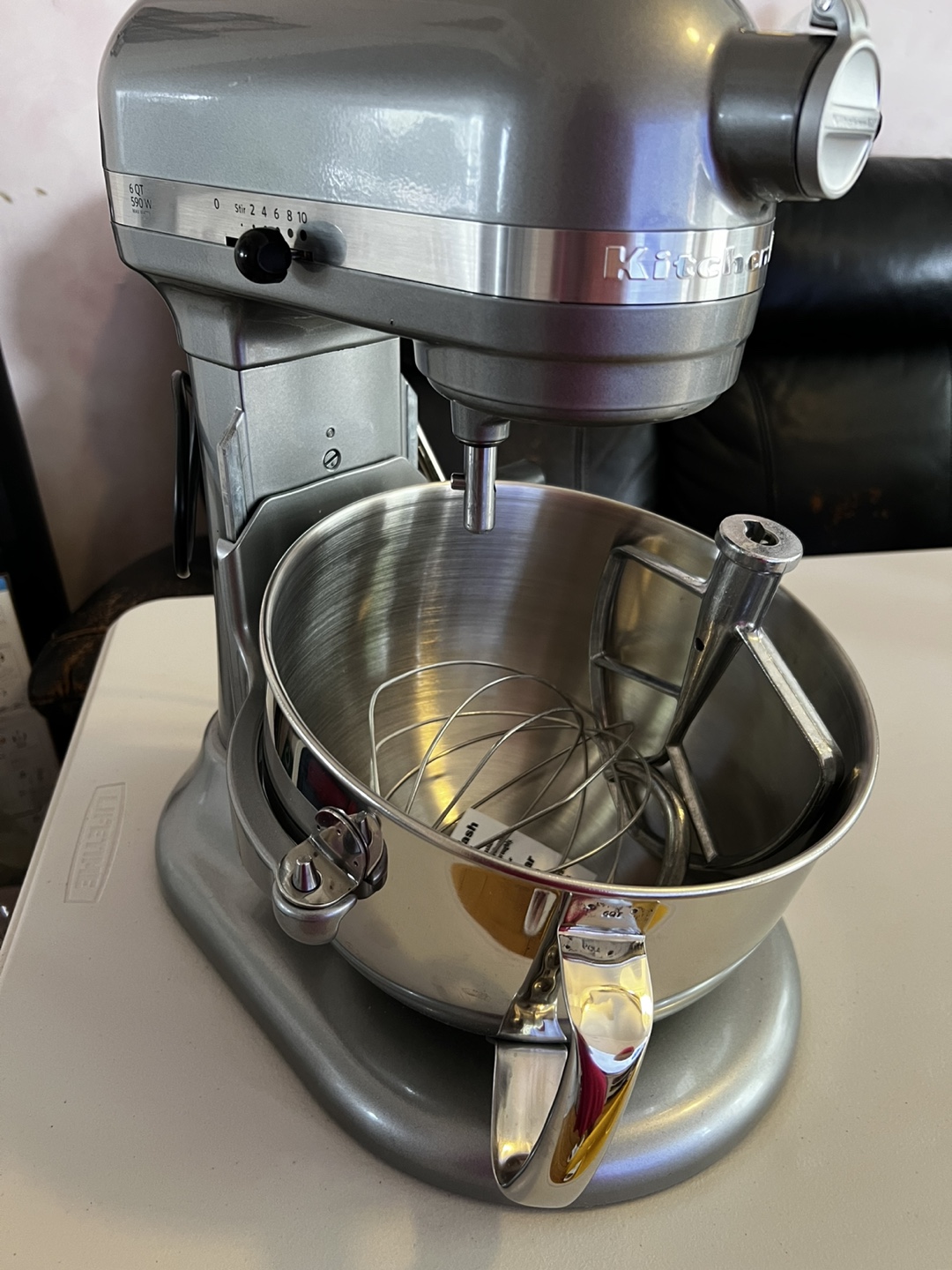 6QT Bowl lift KitchenAid Stand Mixer - Silver