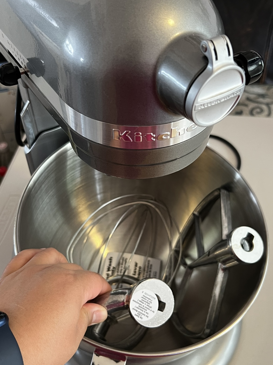 6QT Bowl lift KitchenAid Stand Mixer - Silver - photo 5