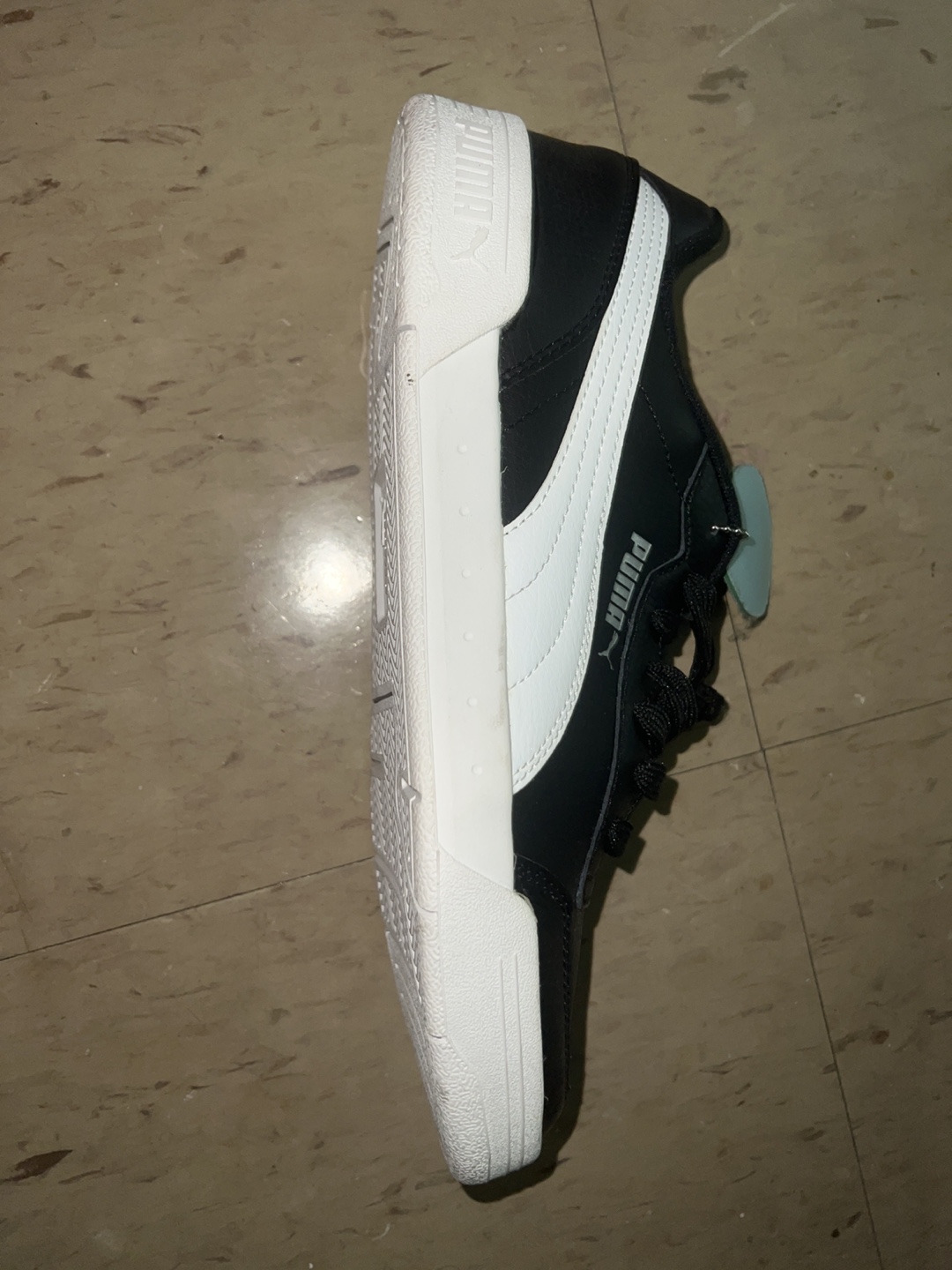 Puma Carina Sneaker - Black/White - photo 4