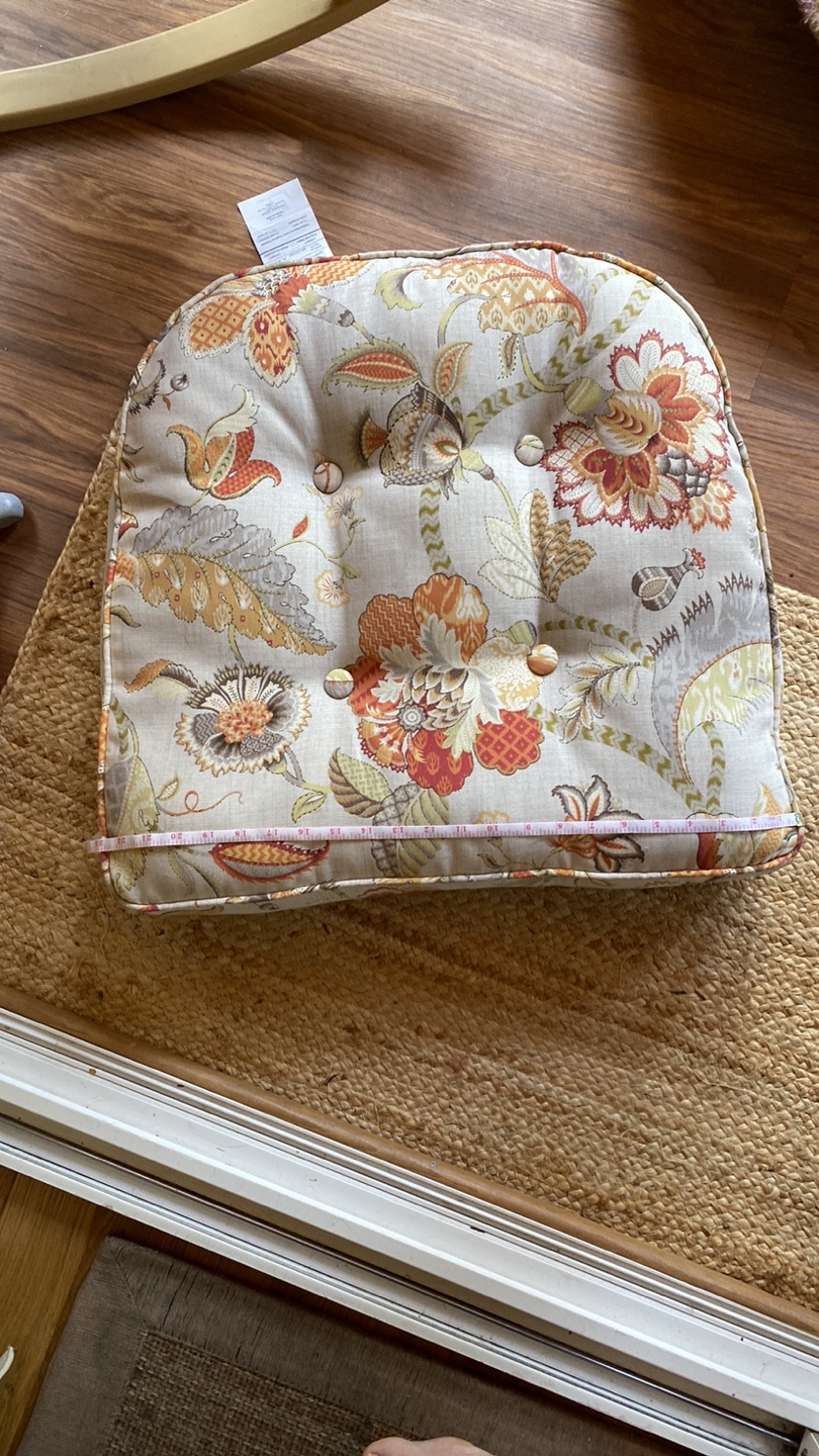 Pier 1 Imports Floral Chair Cushion - photo 4