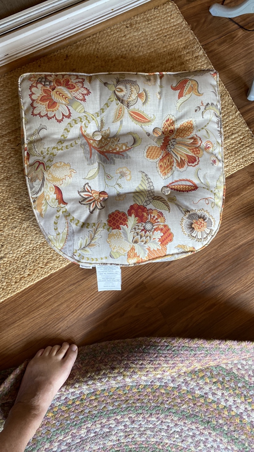 Pier 1 Imports Floral Chair Cushion