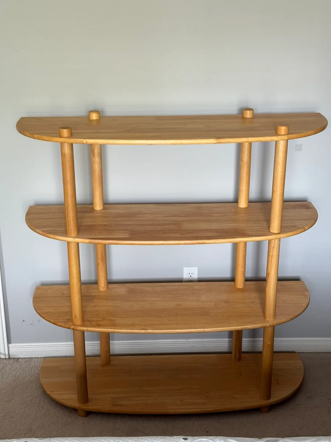 Wooden 4 Shelf Unit thumbnail