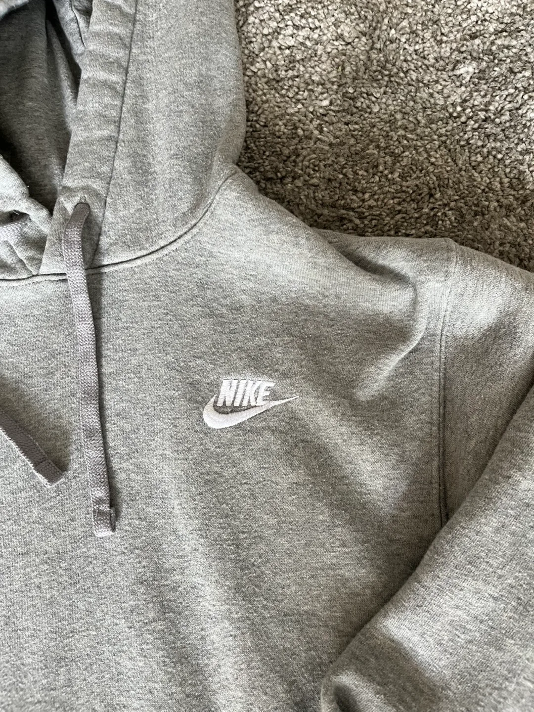Nike grey hoodie XS men’s image indicator(2)