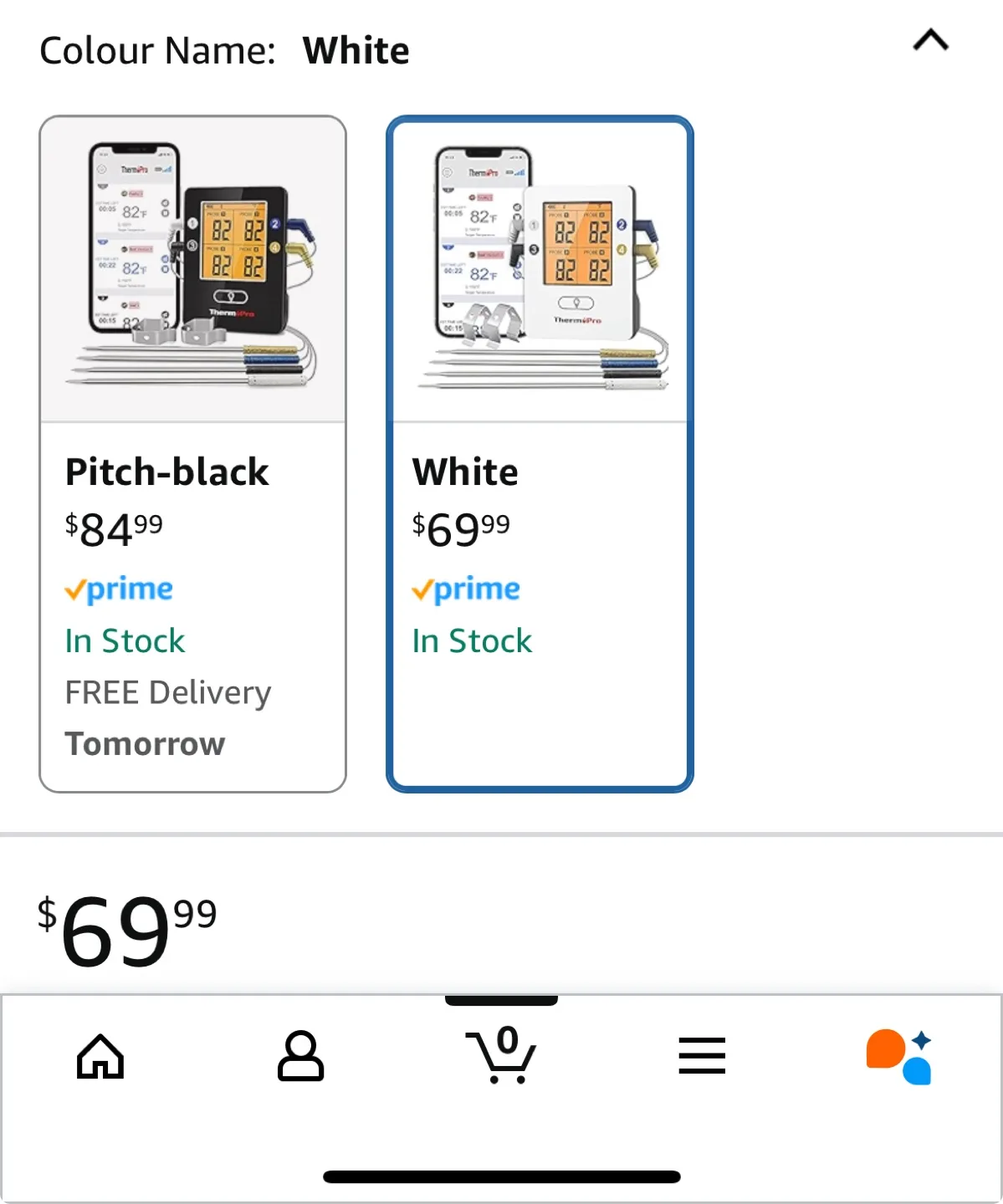 WIRELESS THERMOMETER ThermoPro TP25  Wireless Meat Thermometer image indicator(6)