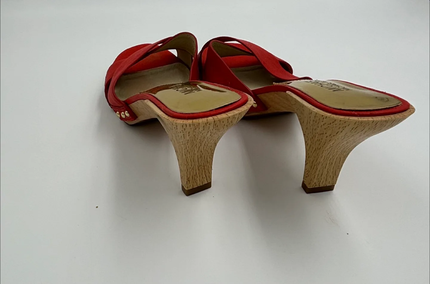 Michael Kors Red  Wedge Sandals image indicator(3)