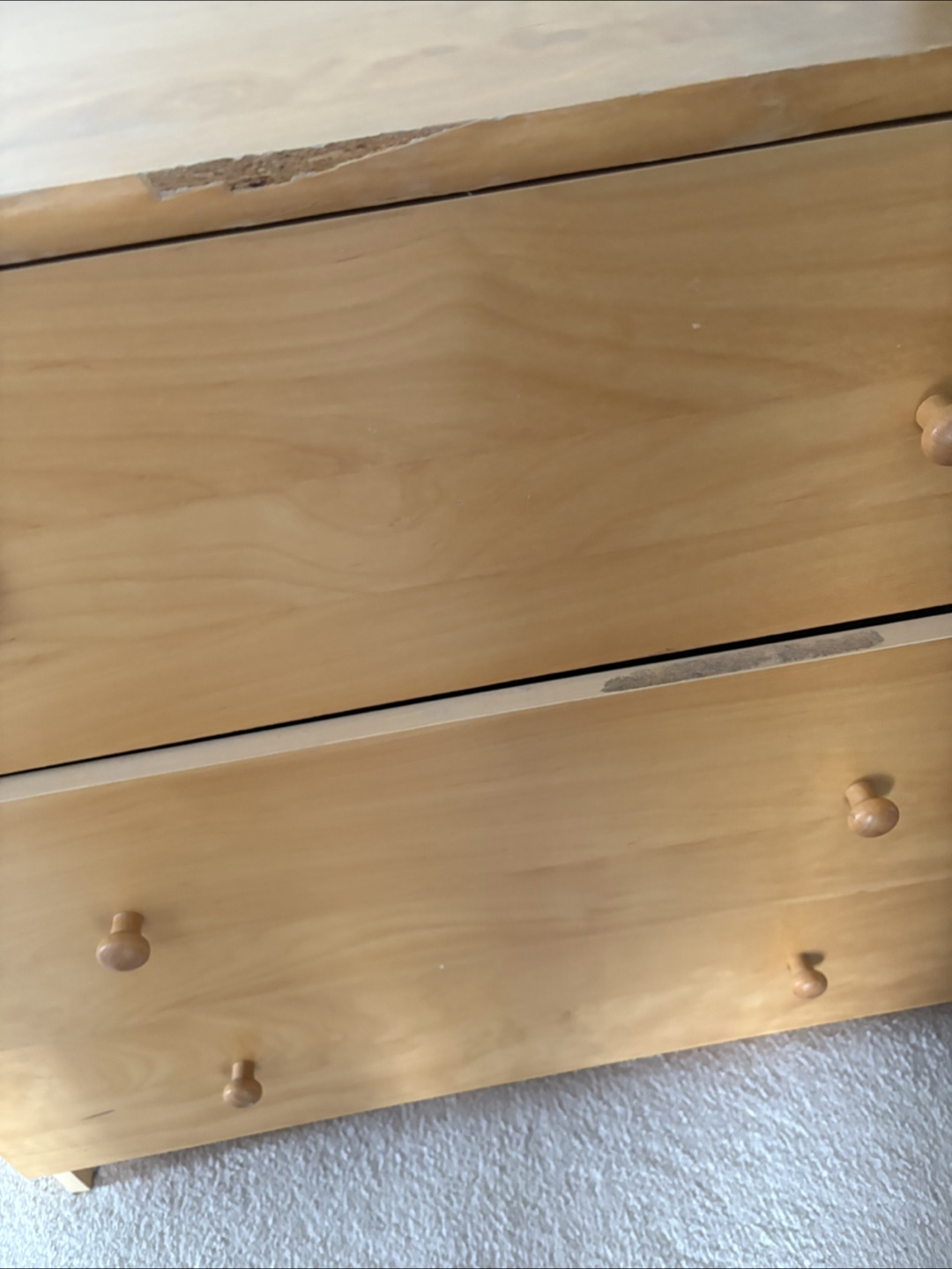 Three-Drawer Wooden Chest - photo 3