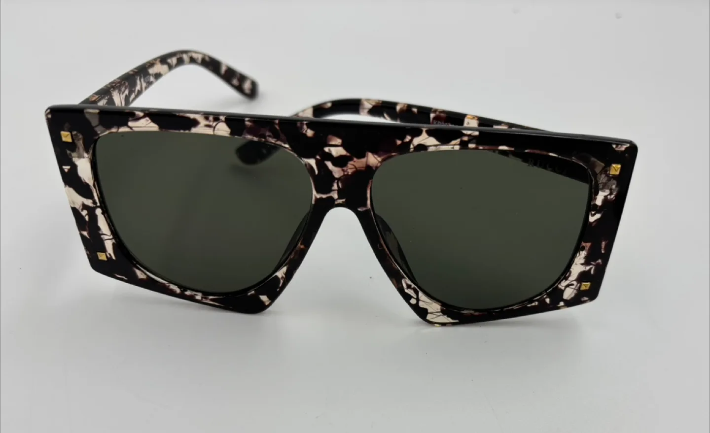 Sunglasses UV400-  Black, Brown, pink - Square Frame $8 per pair image indicator(4)
