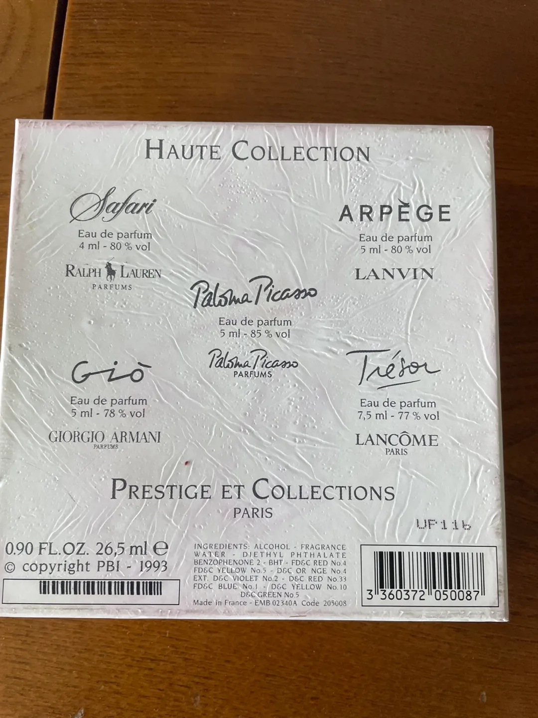 Vintage Perfume Gift Set - Haute Collection Miniatures image indicator(4)