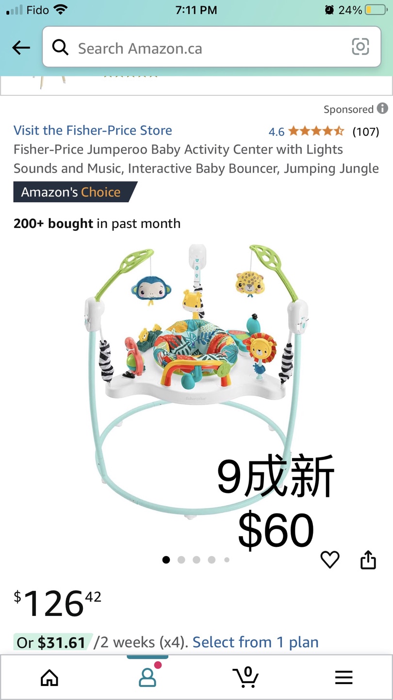 Fisher-Price Jumperoo Baby Activity Centre