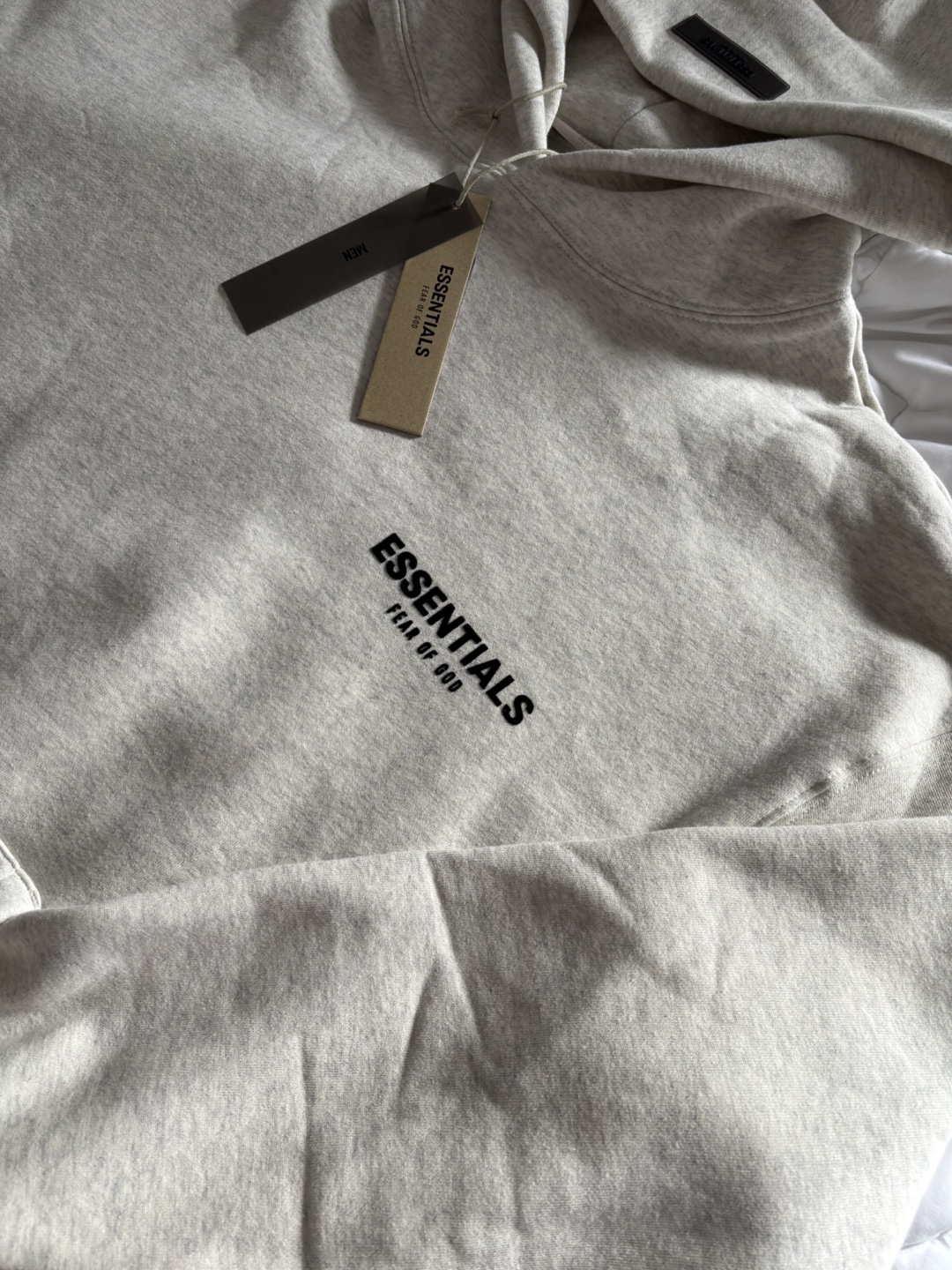 Fear Of God Essential Hoodie Oatmeal - Size S - photo 2