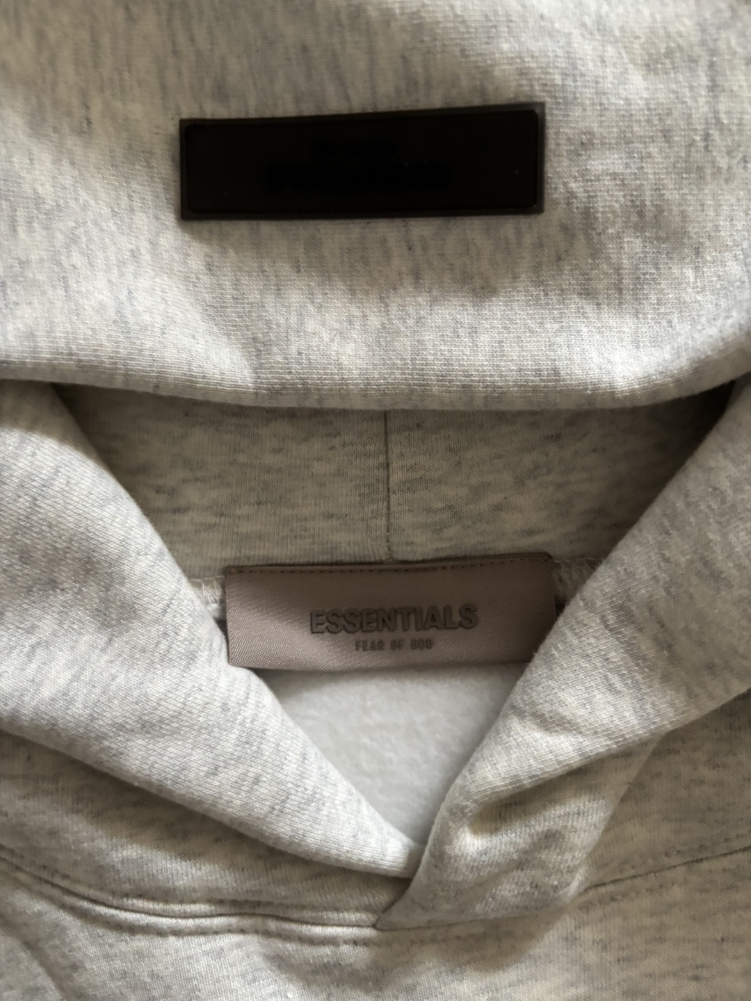 Fear Of God Essential Hoodie Oatmeal - Size S - photo 5
