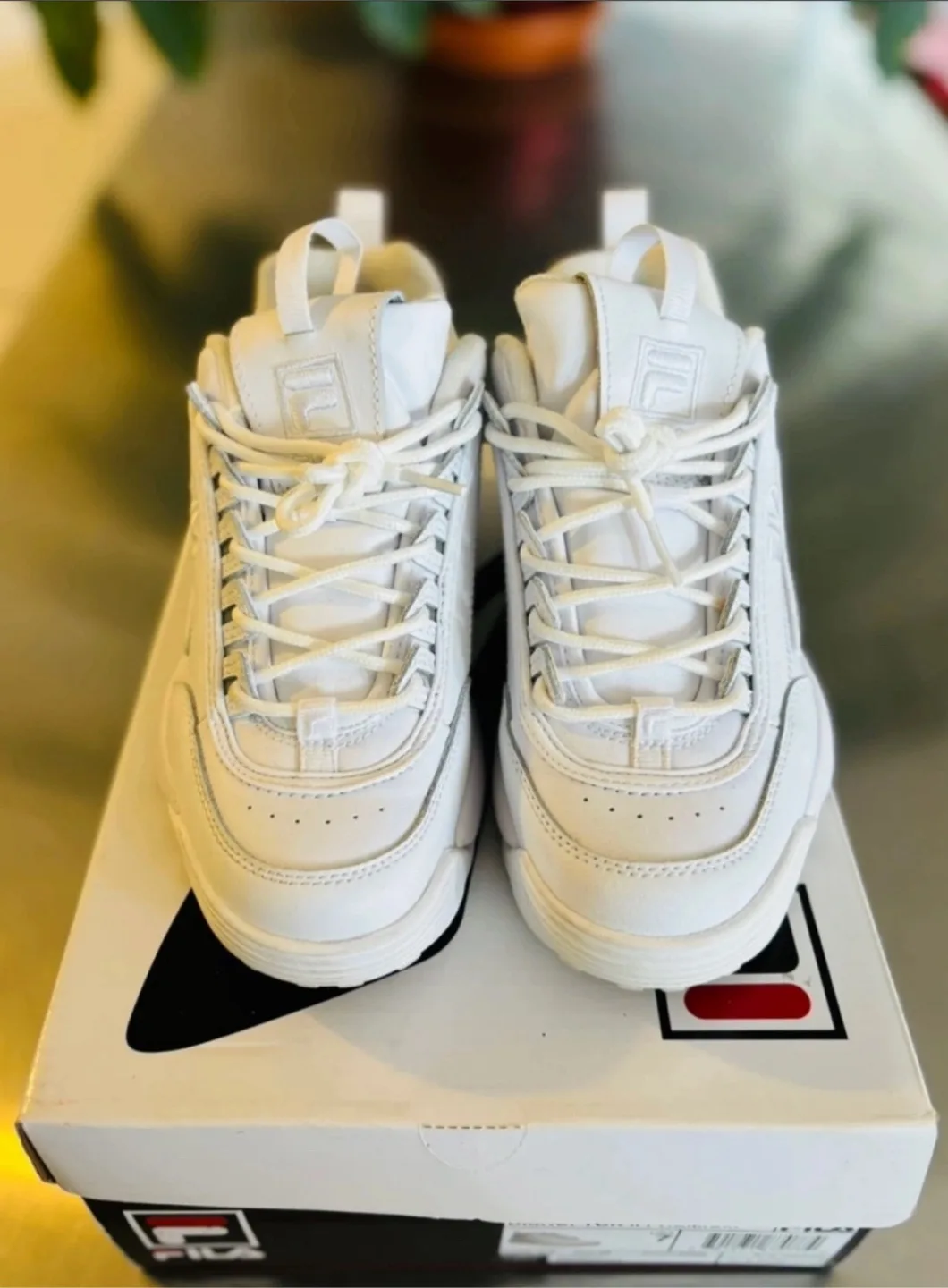 Fila Disruptor II Premium Sneakers - Women's Size 7 image indicator(3)