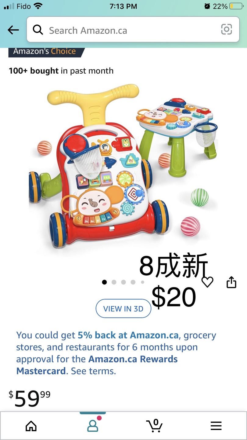 QDRAGON 5-in-1 Baby Walker, Push and Ride Toy - photo 2