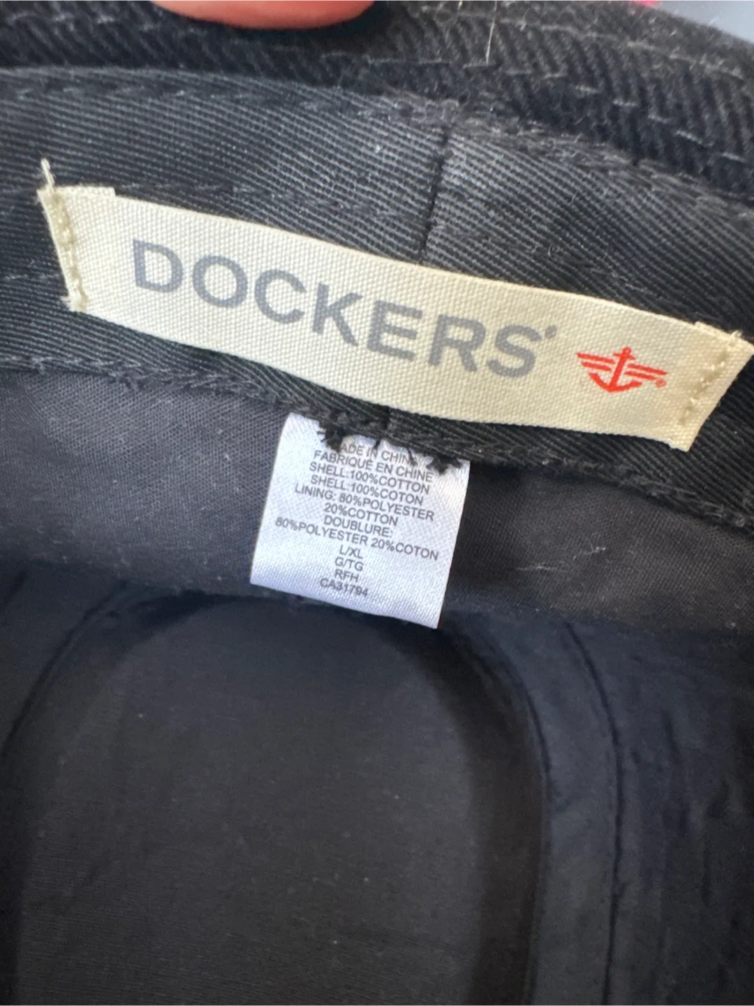 Dockers Black Corduroy Fedora Hat image indicator(2)