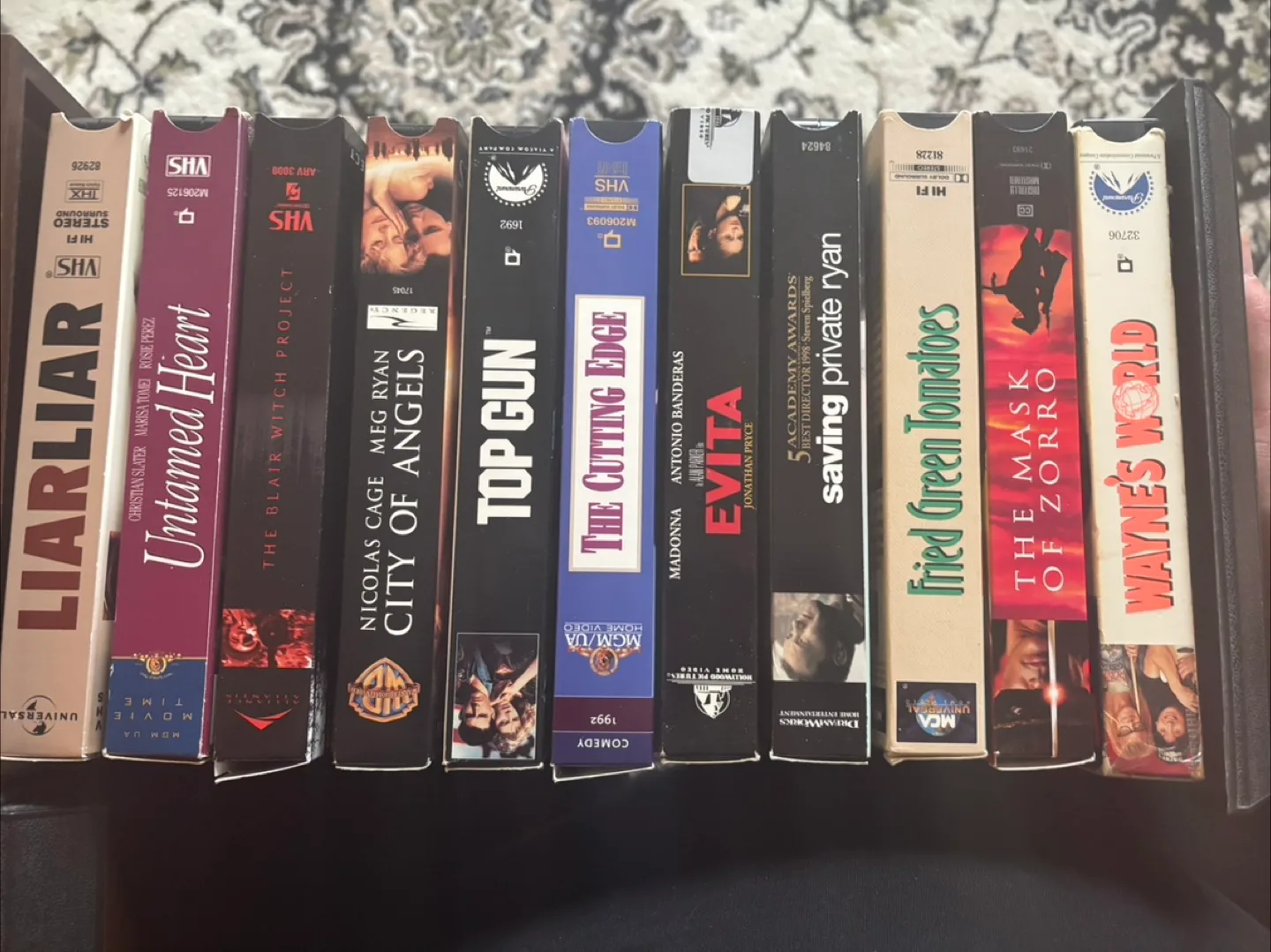 Collection of VHS tapes thumbnail