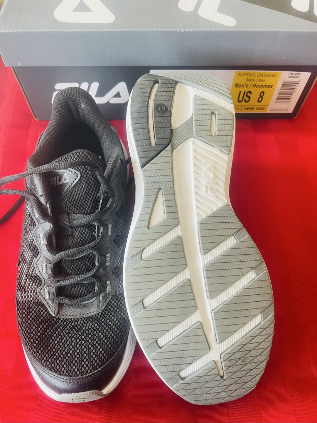 Fila Men's Running Shoes - Size US 8 - photo 3