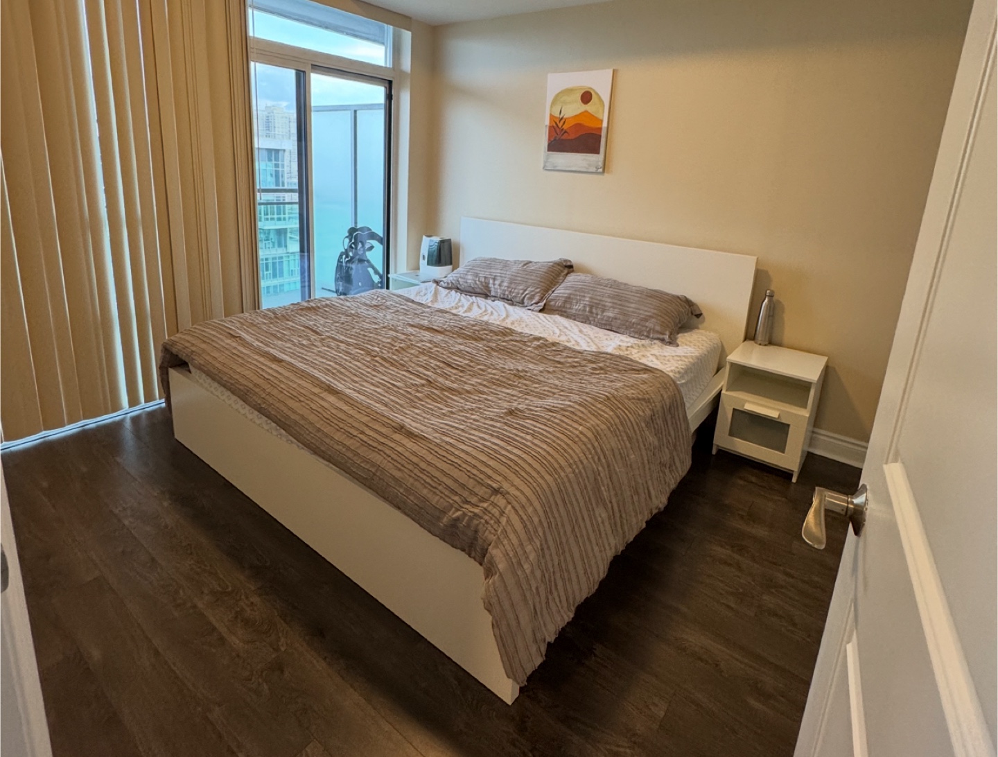 IKEA MALM King Size Bed Frame - White