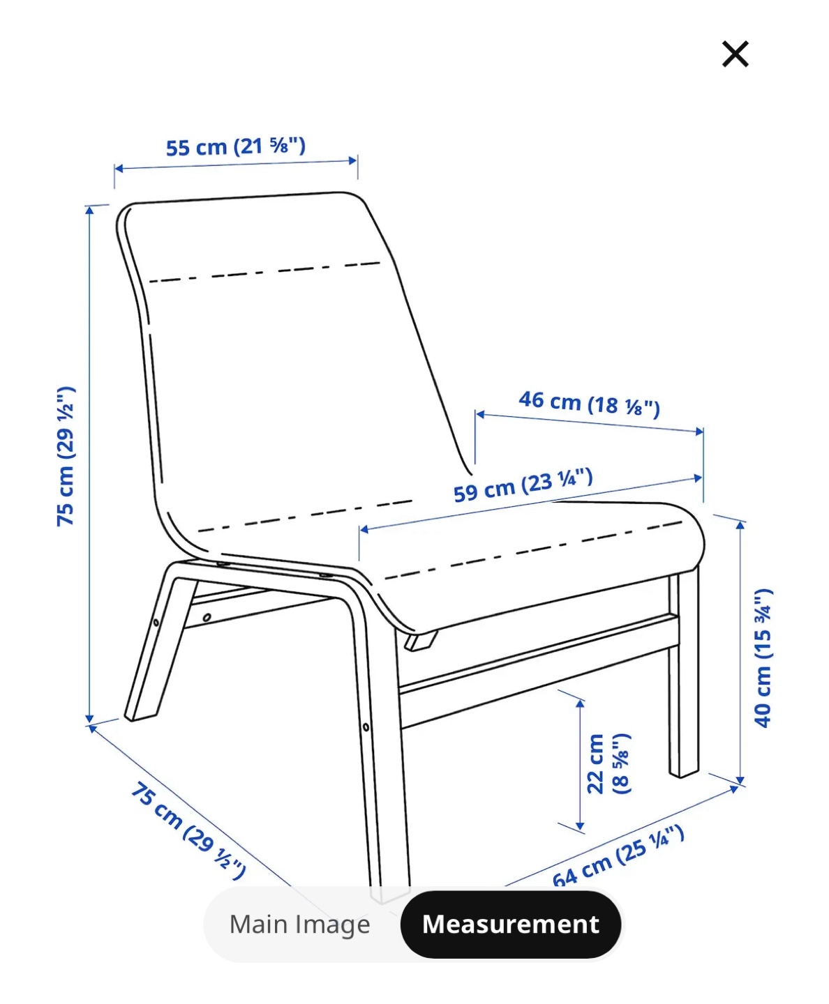 IKEA Lounge Chair - NOLMYRA - photo 5