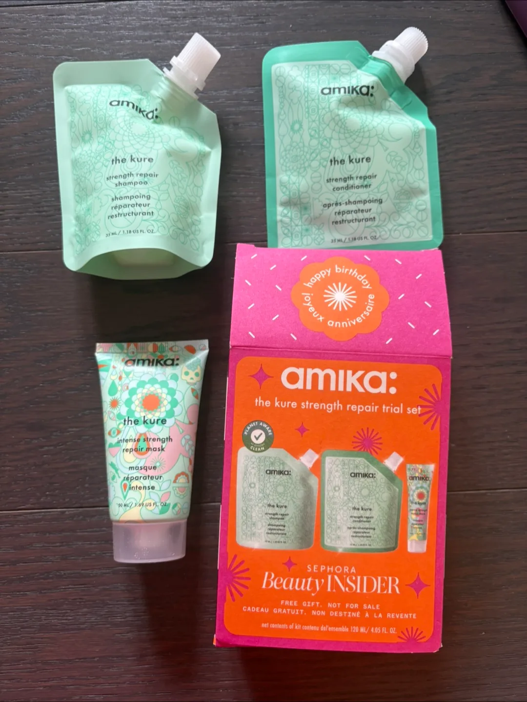 Amika The Kure Strength Repair Trial Set thumbnail