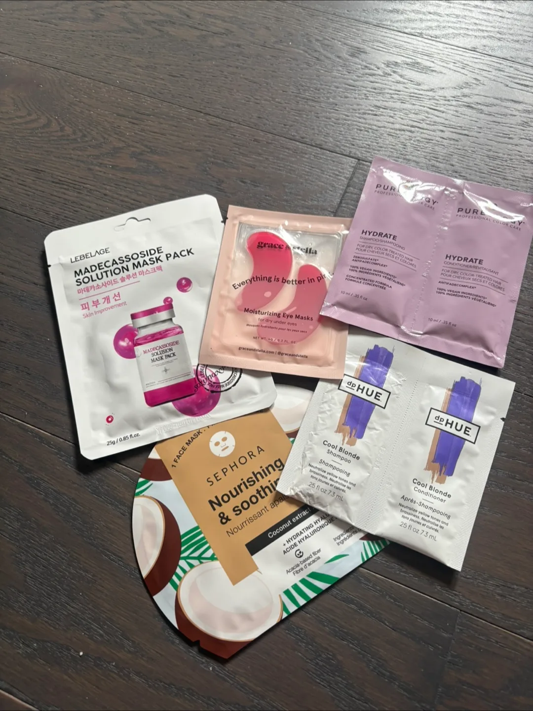 Korean Skincare and Haircare Sample Pack thumbnail