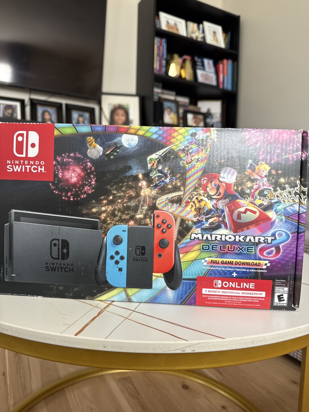 Nintendo Switch Console with Mario Kart 8 Deluxe