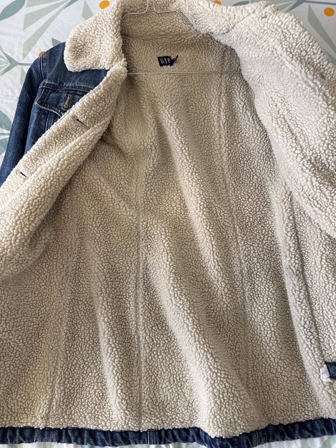 Gap Denim Jacket with Sherpa Lining - photo 2