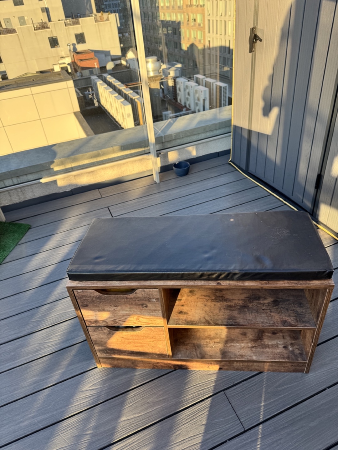 Shoe Bench with Storage - photo 2