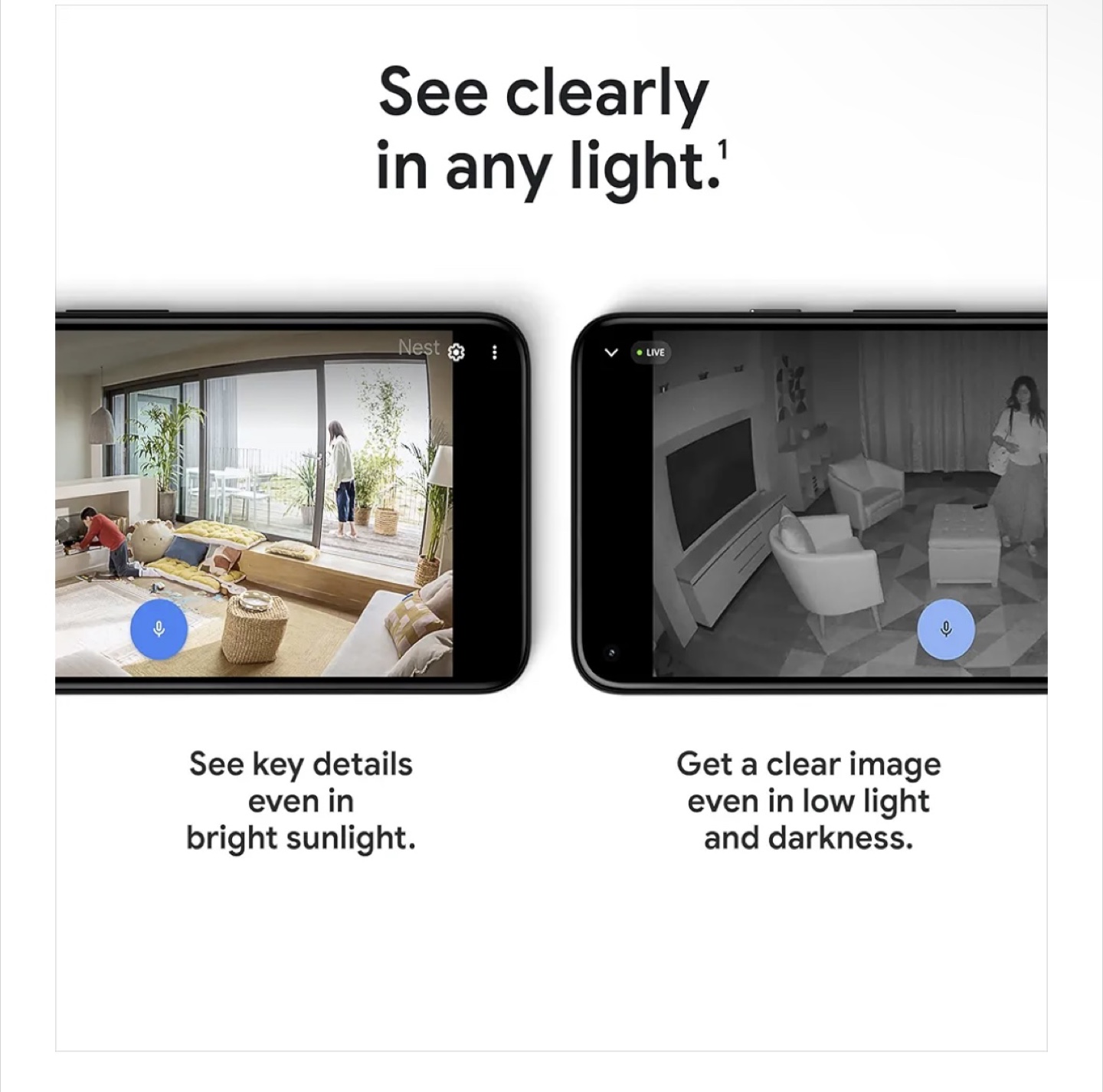 Google Nest Cam (Wired) - 2nd Generation - Snow - photo 5
