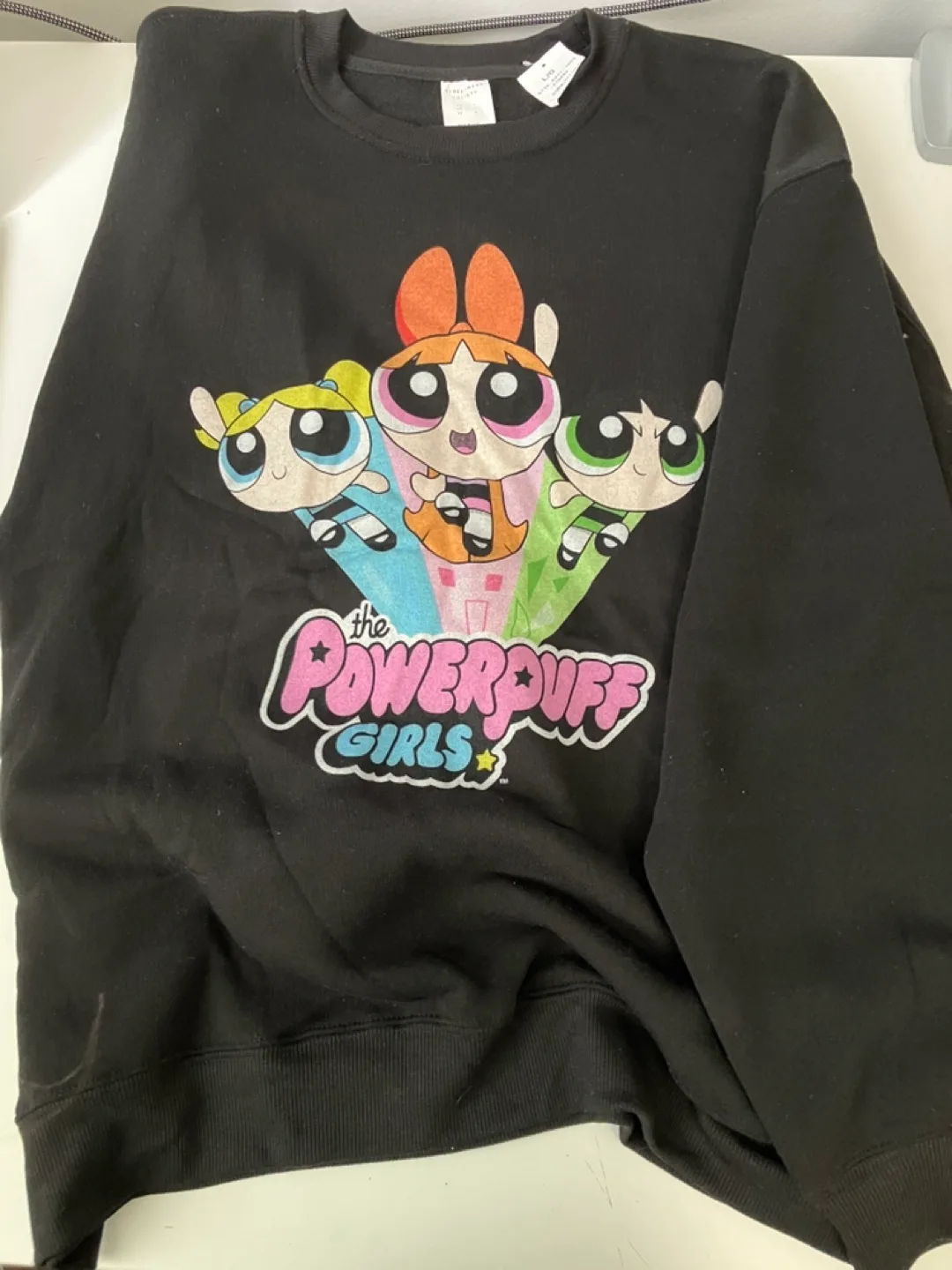 New Powerpuff Girls Black Sweatshirt thumbnail