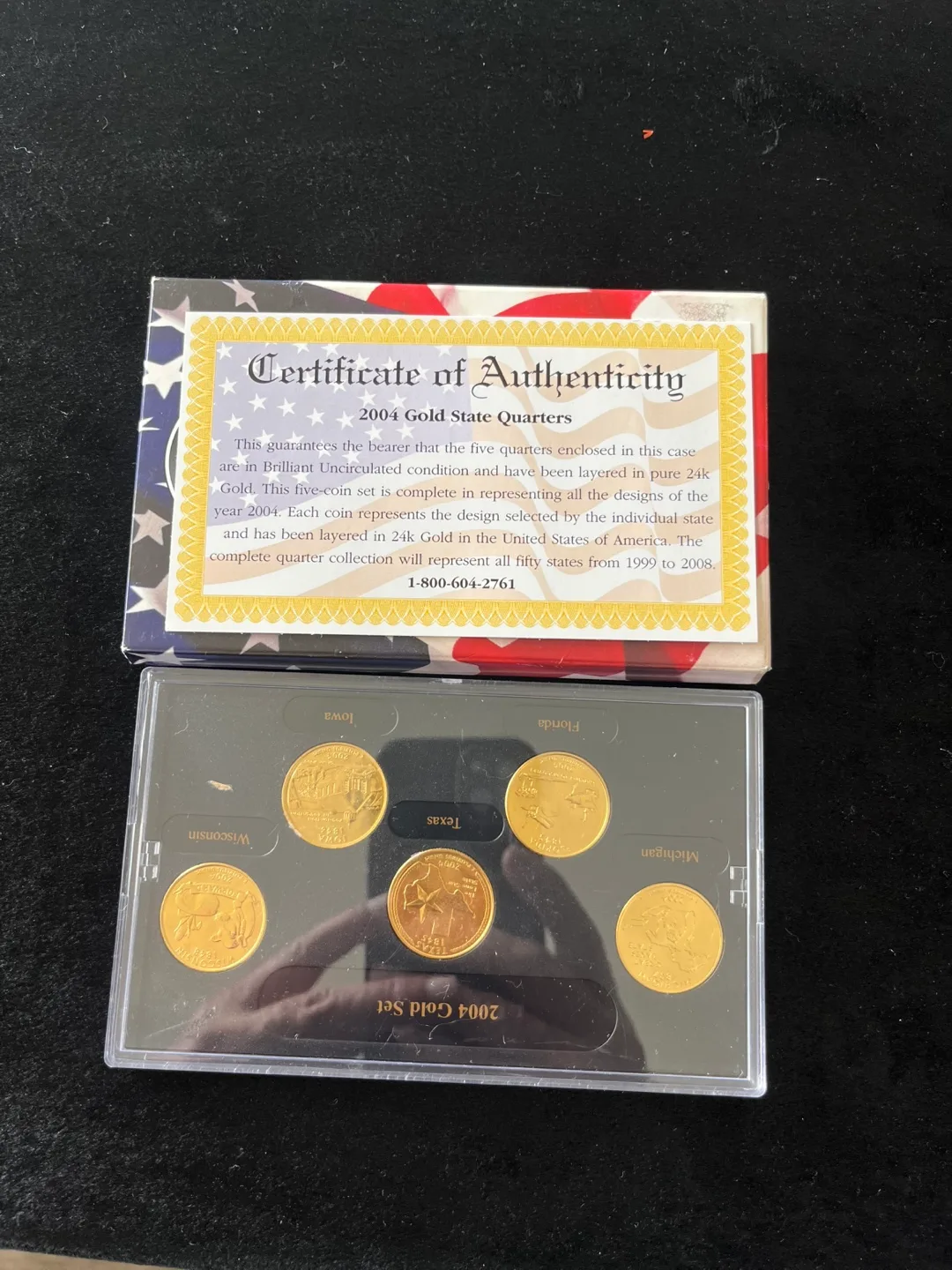2004 Gold Edition State Quarter Collection thumbnail