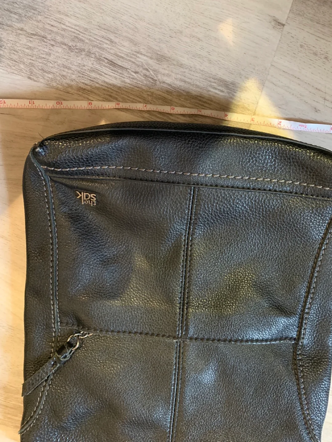 The Sak Iris Black Pebbled Leather Crossbody Bag 🏒 image indicator(7)